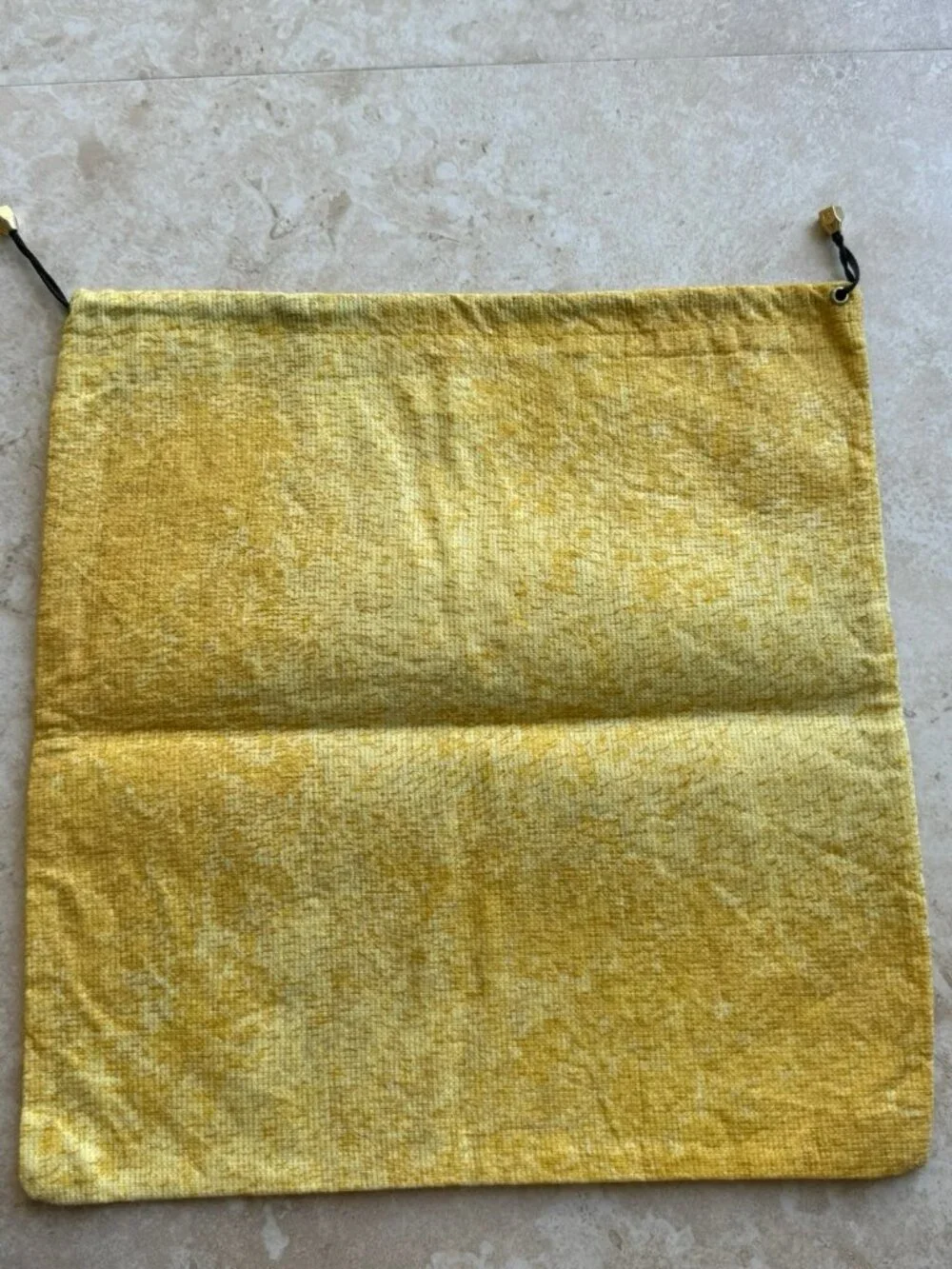 Fendi Dust Bag Storage Solid Yellow 13